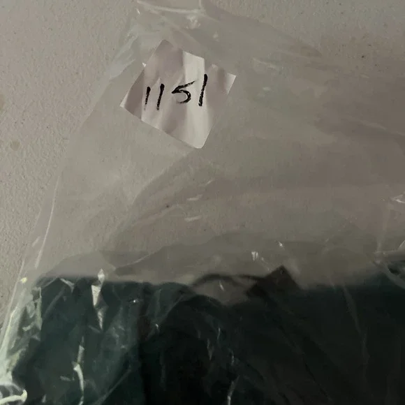 Rachel Zoe Blouse Womens XL Crop Top Green Long Sleeve Animal Print Holiday - Picture 14 of 14